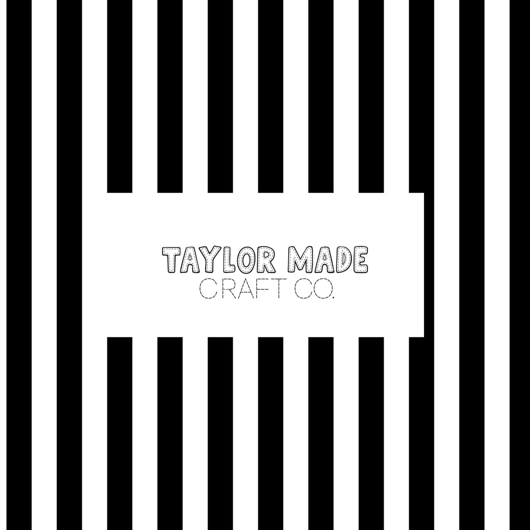 Black and White Vertical Stripes