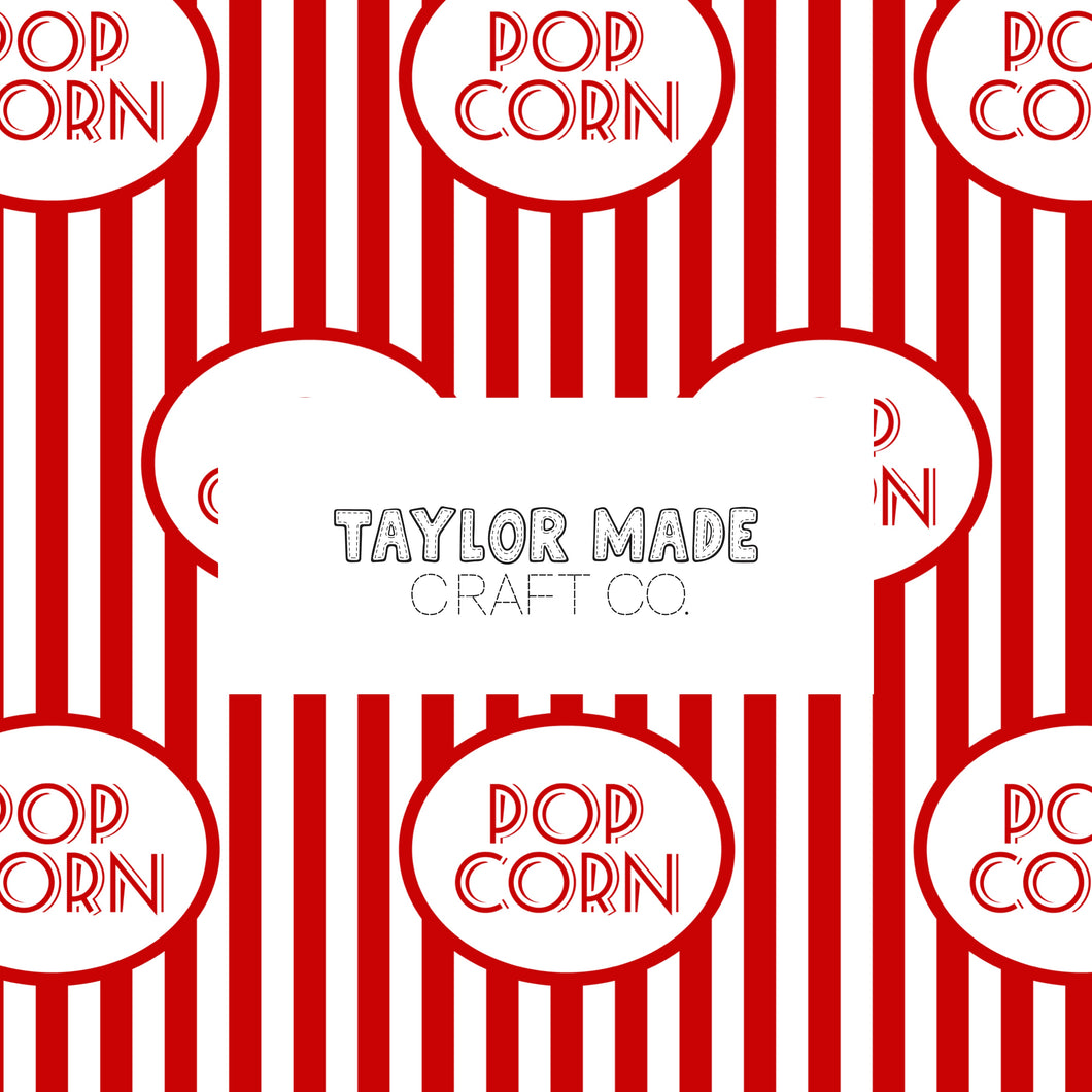 Classic Popcorn Movie Bucket Stripes